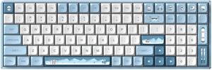 IQUNIX F97, bezdrôtová mechanická herná klávesnica, US layout, Wintertide