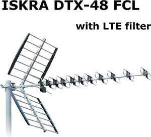 ISKRA DTX-48F, DVB-T anténa, vonkajšia