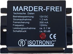 Isotronic M405, odpudzovač hlodavcov do auta, 12kHz
