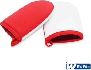It's Win WINC-208, mikrovláknová rukavica, červeno biela