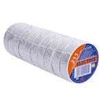 Izolačná páska PVC 15x10 biela, 1ks