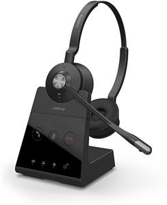 Jabra Engage 65 Stereo + Stand, slúchadlá, čierne