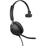 Jabra Evolve2 40 SE slúchadlá, čierne