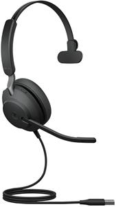 Jabra Evolve2 40 SE slúchadlá, čierne