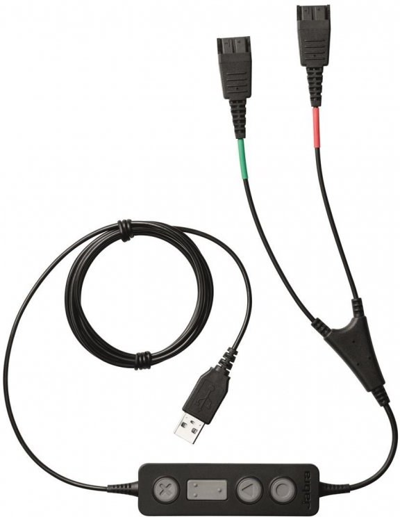 Jabra Link 265, USB s 2 QD