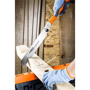 Japonská presná rezacia píla 44-610, 11 TPI, široká, skladacia, NEO TOOLS