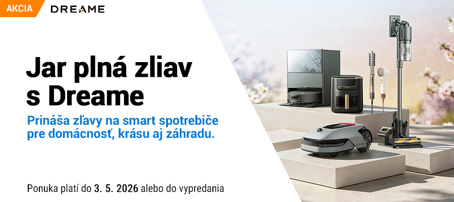 Jar plná zliav s Dreame