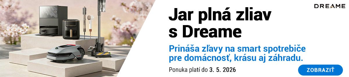 Jar plná zliav s Dreame