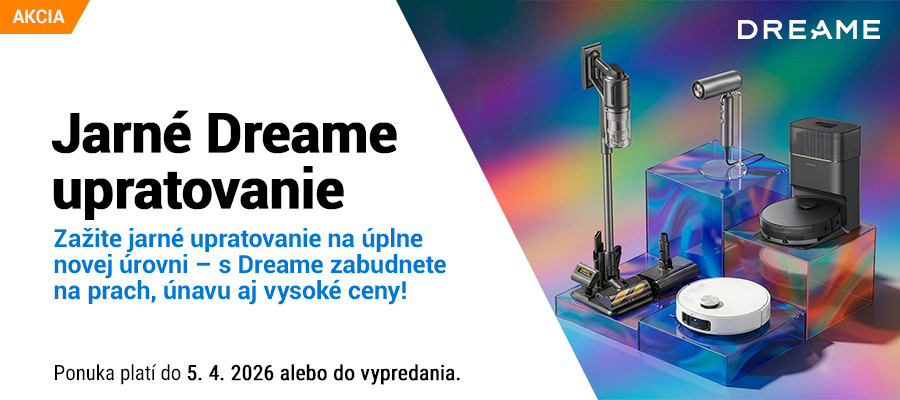 Jarné upratovanie s Dreame