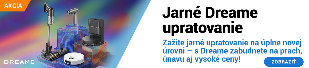 Jarné upratovanie s Dreame