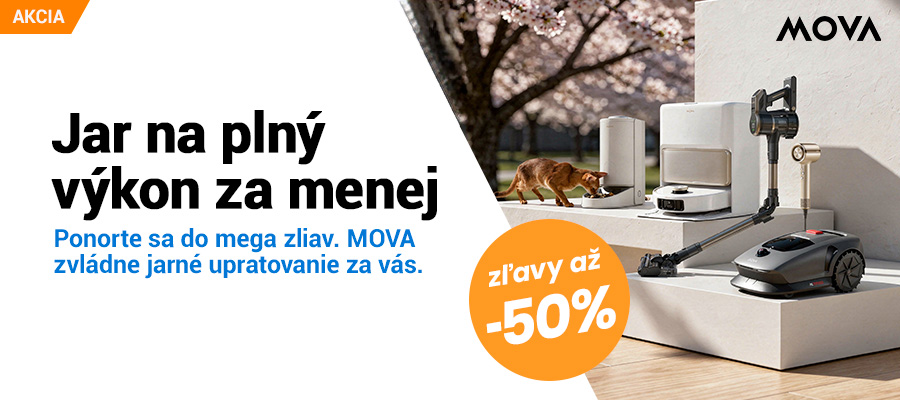Jarné zľavy až do -50% na produkty MOVA