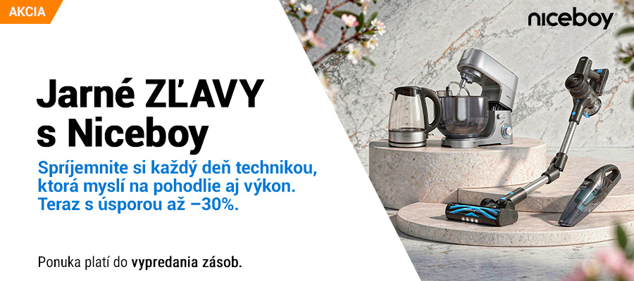 Jarné zľavy s NICEBOY