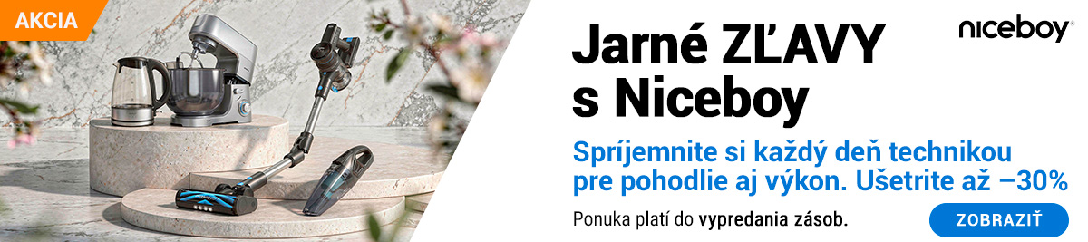 Jarné zľavy s NICEBOY