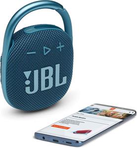 JBL Clip 4 Blue, bluetooth prenosný reproduktor, modrý