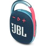JBL Clip 4 Blue/Coral, bluetooth prenosný reproduktor