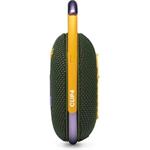 JBL Clip 4 Green, bluetooth prenosný reproduktor, zelený