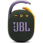JBL Clip 4 Green, bluetooth prenosný reproduktor, zelený