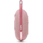 JBL Clip 4 Pink, bluetooth prenosný reproduktor, ružový