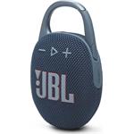 JBL Clip 5, prenosný vodotesný reproduktor, modrý