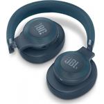 JBL E65 BTNC, bluetooth slúchadlá, modré