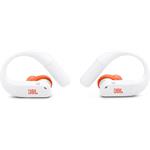 JBL Endurance Peak 4, bezdrôtové športové slúchadlá, biele