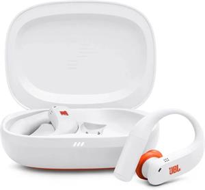 JBL Endurance Peak 4, bezdrôtové športové slúchadlá, biele