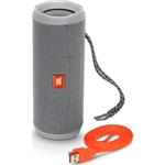 JBL Flip 4 Gray, vodeodolný bluetooth reproduktor, sivý