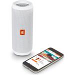 JBL Flip 4 White, vodeodolný bluetooth reproduktor, biely