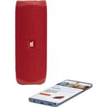 JBL Flip 5 Red, bluetooth reproduktor, červený