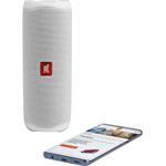 JBL Flip 5 White, bluetooth reproduktor, biely