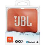 JBL GO2 Orange, vodotesný Bluetooth reproduktor
