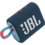 JBL GO3 BLUE CORAL, prenosný vodotesný reproduktor, korálovo modrý