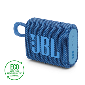 JBL GO3 ECO Blue, modrý