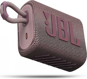 JBL GO3 PINK, prenosný vodotesný reproduktor, ružový