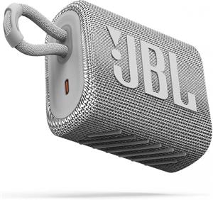 JBL GO3 WHITE, prenosný vodotesný reproduktor, biely