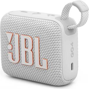 JBL GO4, prenosný vodotesný reproduktor, biely