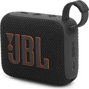 JBL GO4, prenosný vodotesný reproduktor, čierny, (rozbalené)