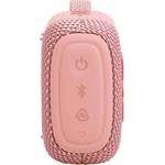 JBL GO5, prenosný vodotesný reproduktor, ružový