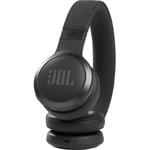 JBL Live 460NC Black, bluetooth slúchadlá, čierne