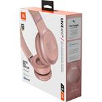 JBL Live 460NC Rose, bluetooth slúchadlá, ružové