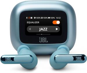 JBL Live Beam 3 Blue, bezdrôtové slúchadlá, modré