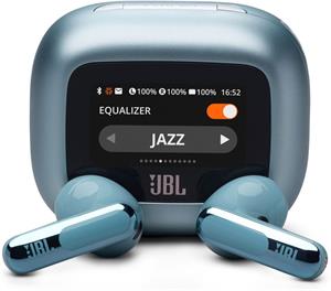 JBL Live Flex 3 Blue, bezdrôtové slúchadlá, modré