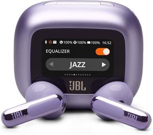 JBL Live Flex 3 Purple, bezdrôtové slúchadlá, fialové