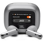 JBL Live Flex 3 Silver, bezdrôtové slúchadlá, strieborné