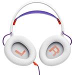 JBL Quantum 250, herné slúchadlá, biele