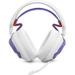 JBL Quantum 650, herné slúchadlá, biele