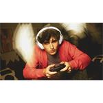 JBL Quantum 650, herné slúchadlá, biele