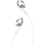 JBL T205BT, slúchadlá, strieborné