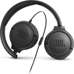 JBL Tune 500 Black, náhlavné slúchadlá, čierne