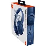 JBL Tune 500 Blue, náhlavné slúchadlá, modré